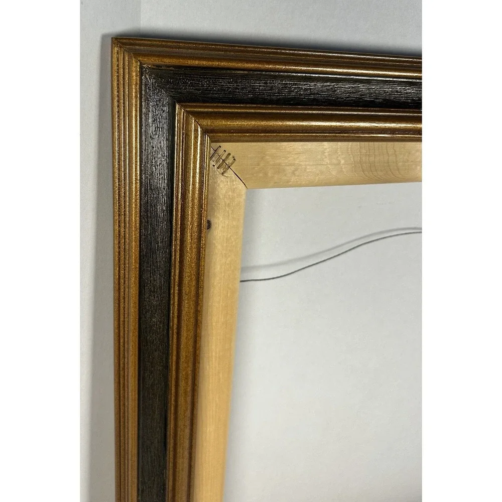 VTG Carved Wood Frame For 12